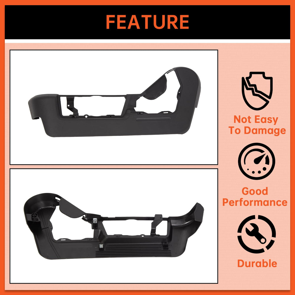 ECOTRIC direct replacement trim panel for crack-free interior look