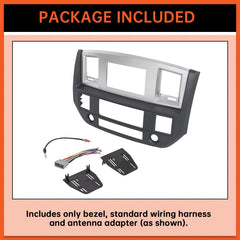 ECOTRIC dash bezel side profile highlights slim, factory-aligned edges for a snug fit.