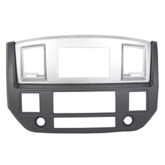 ECOTRIC Dodge Ram dash bezel in silver for 2006–2009 models, factory-like fit.