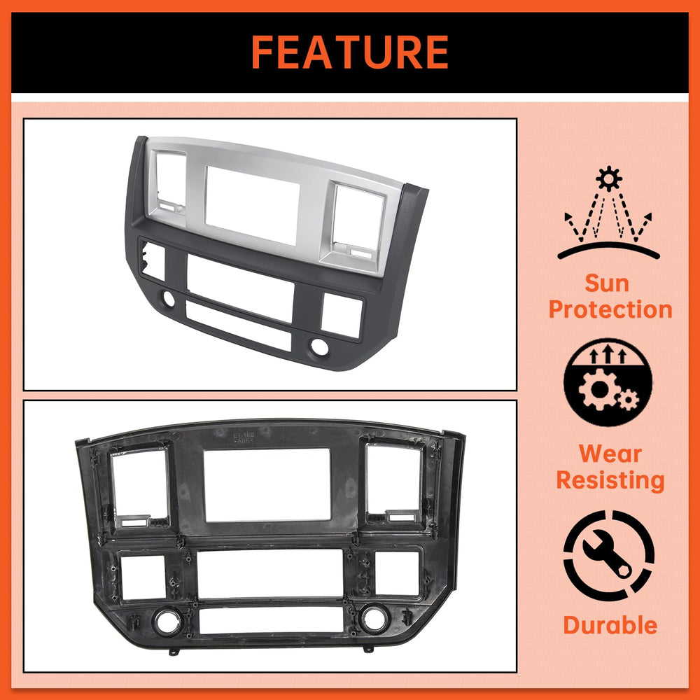 ECOTRIC dash-conversion turns factory dash into standard double-DIN for upgrades.