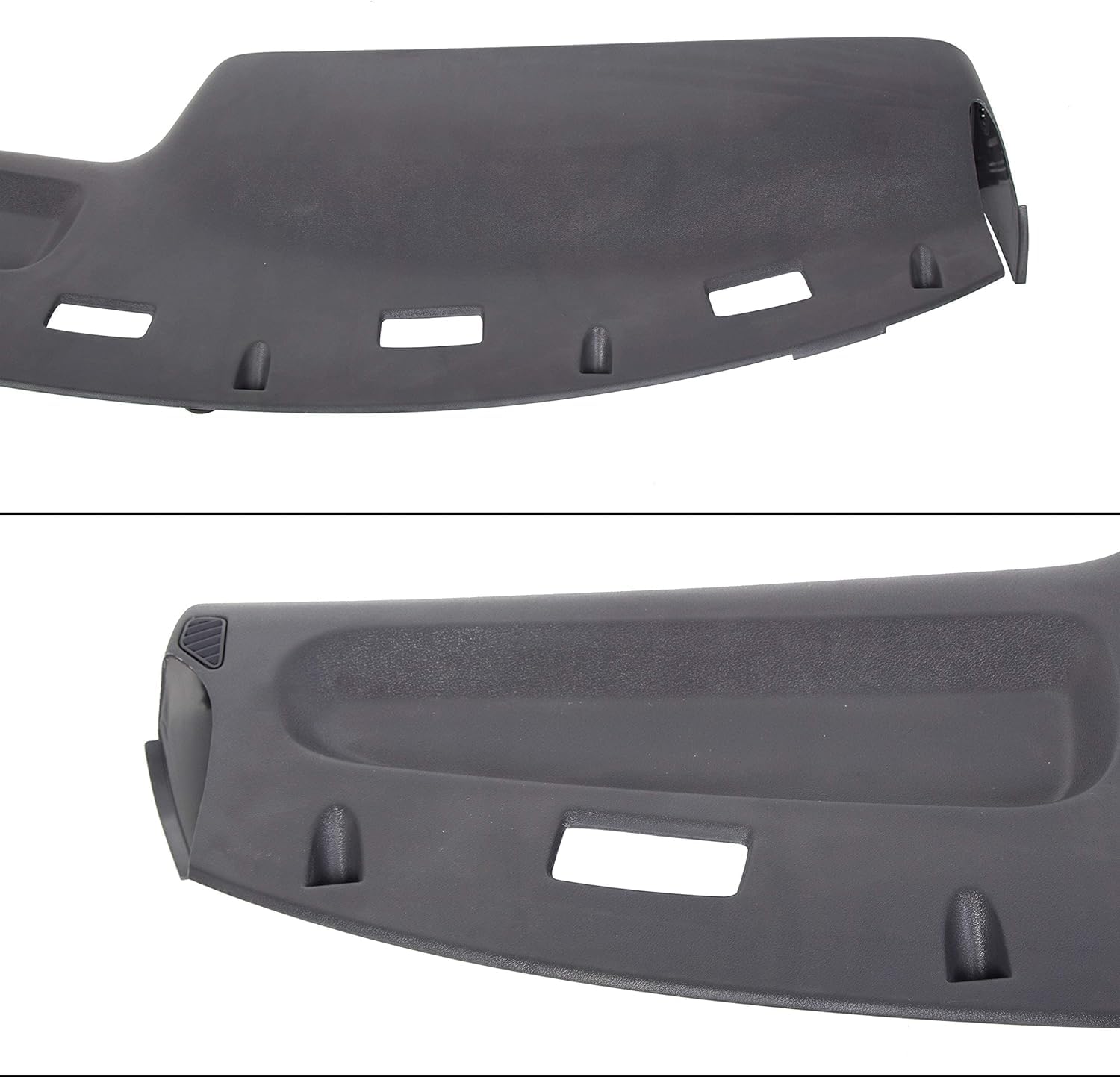 ECOTRIC Dodge Ram interior view showing dash panel alignment.