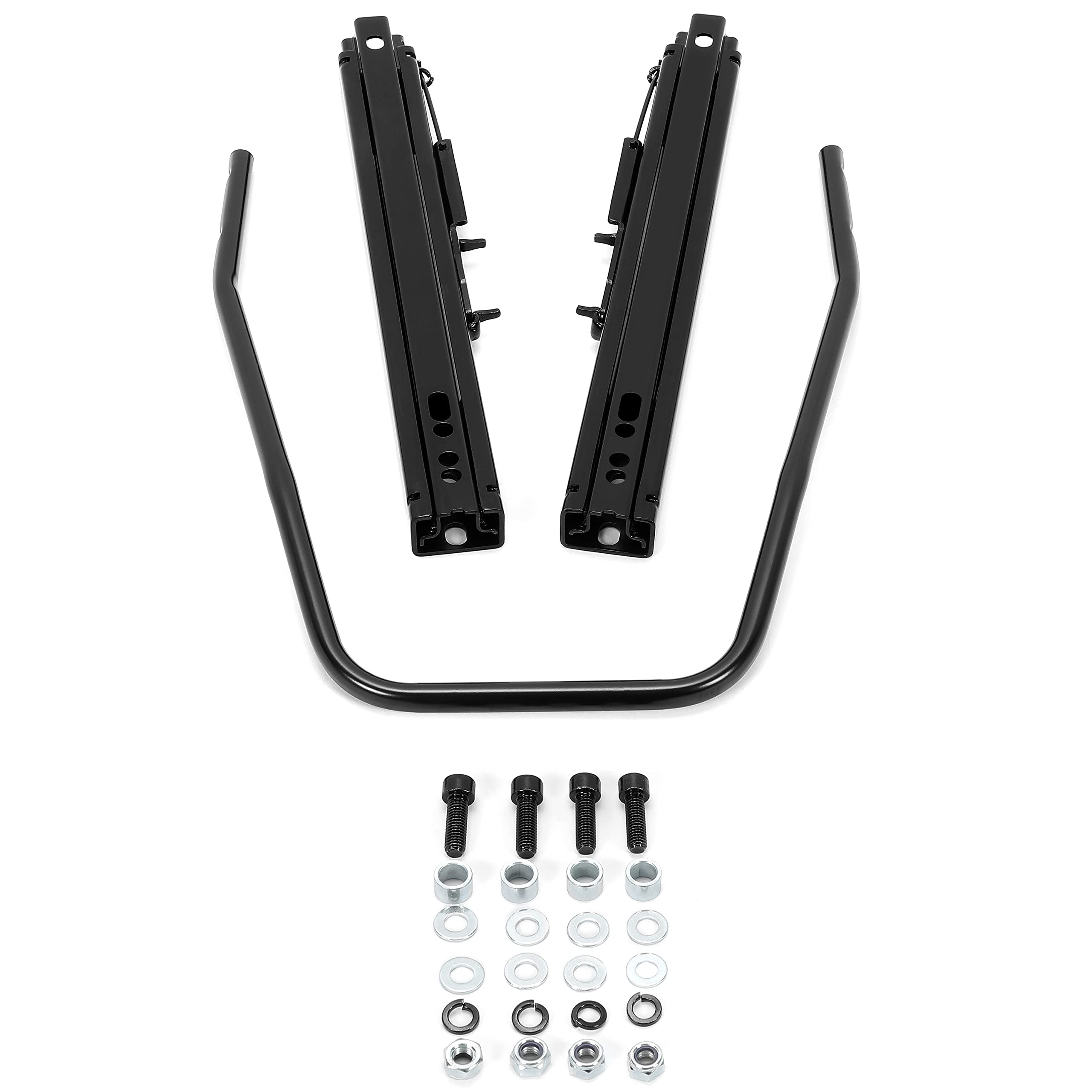 ECOTRIC dual locking rails brackets secure seats with reliable locking.