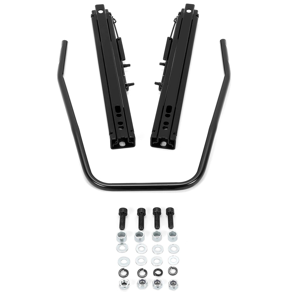 ECOTRIC dual locking rails brackets secure seats with reliable locking.