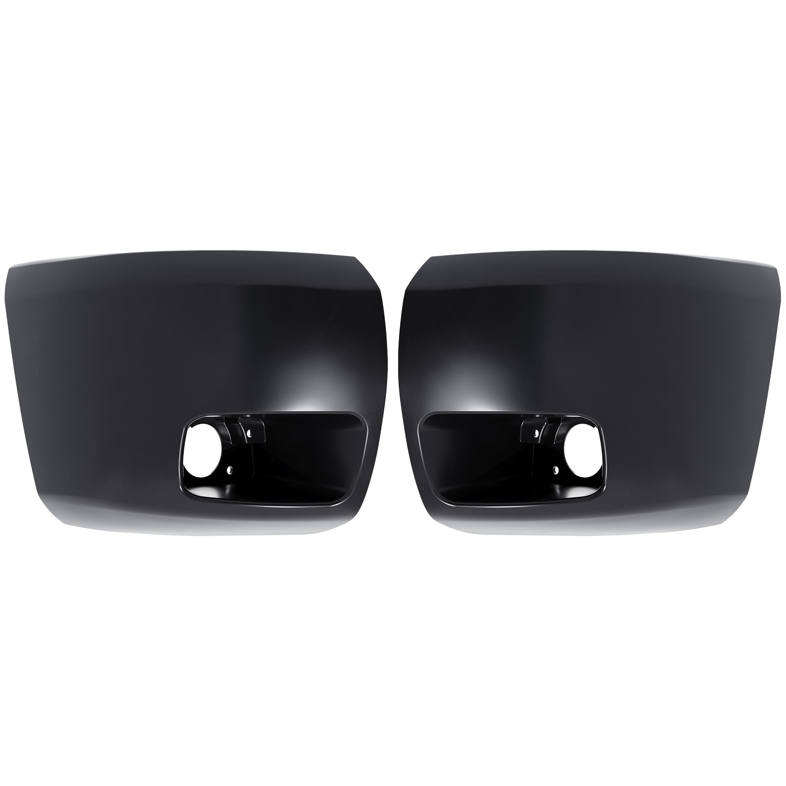 ECOTRIC end cap with fog light hole supports integrated lighting