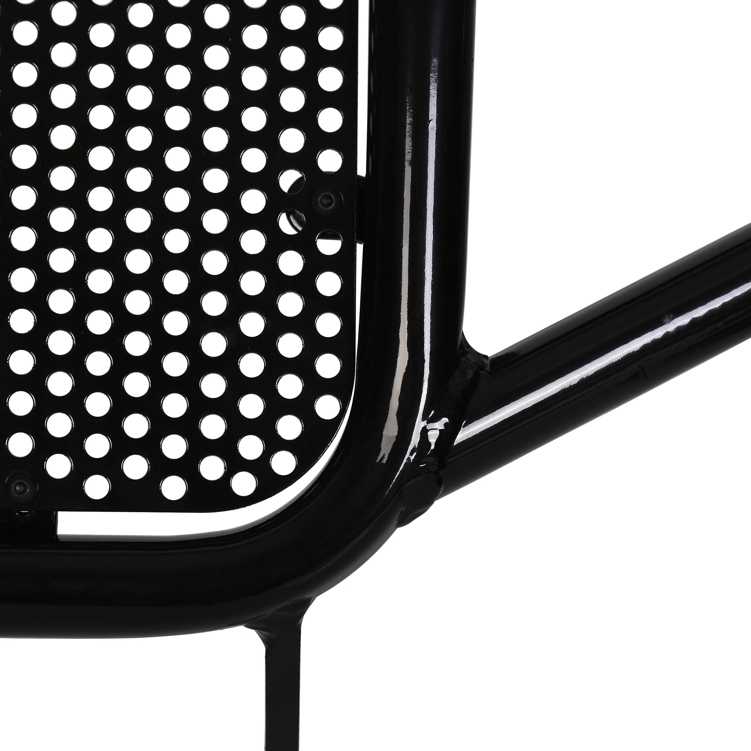 Closeup of aluminum texture emphasizing durability and craftsmanship.