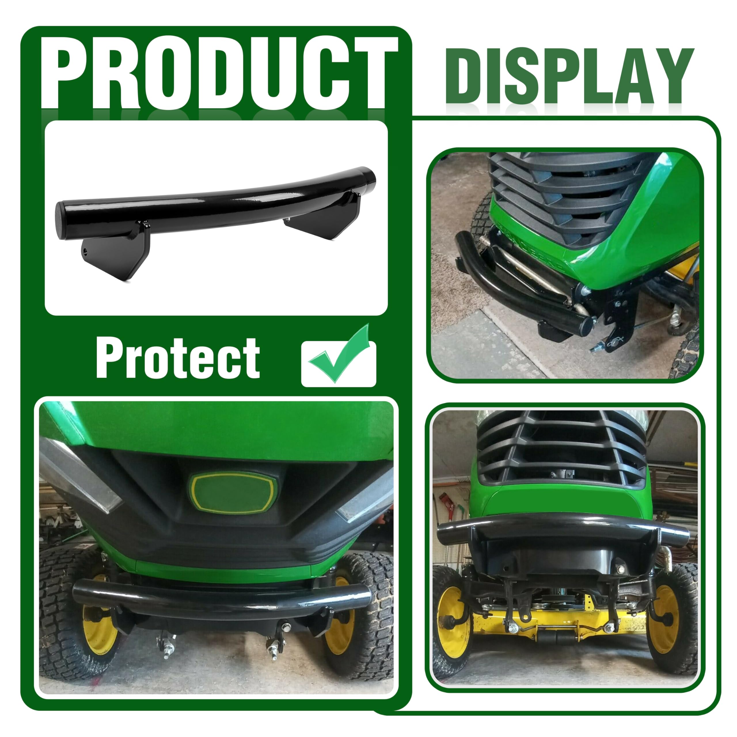 ECOTRIC bumper is easy to install with pre-drilled holes.