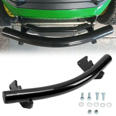 ECOTRIC front bumper guard on John Deere X300 provides enhanced front protection.