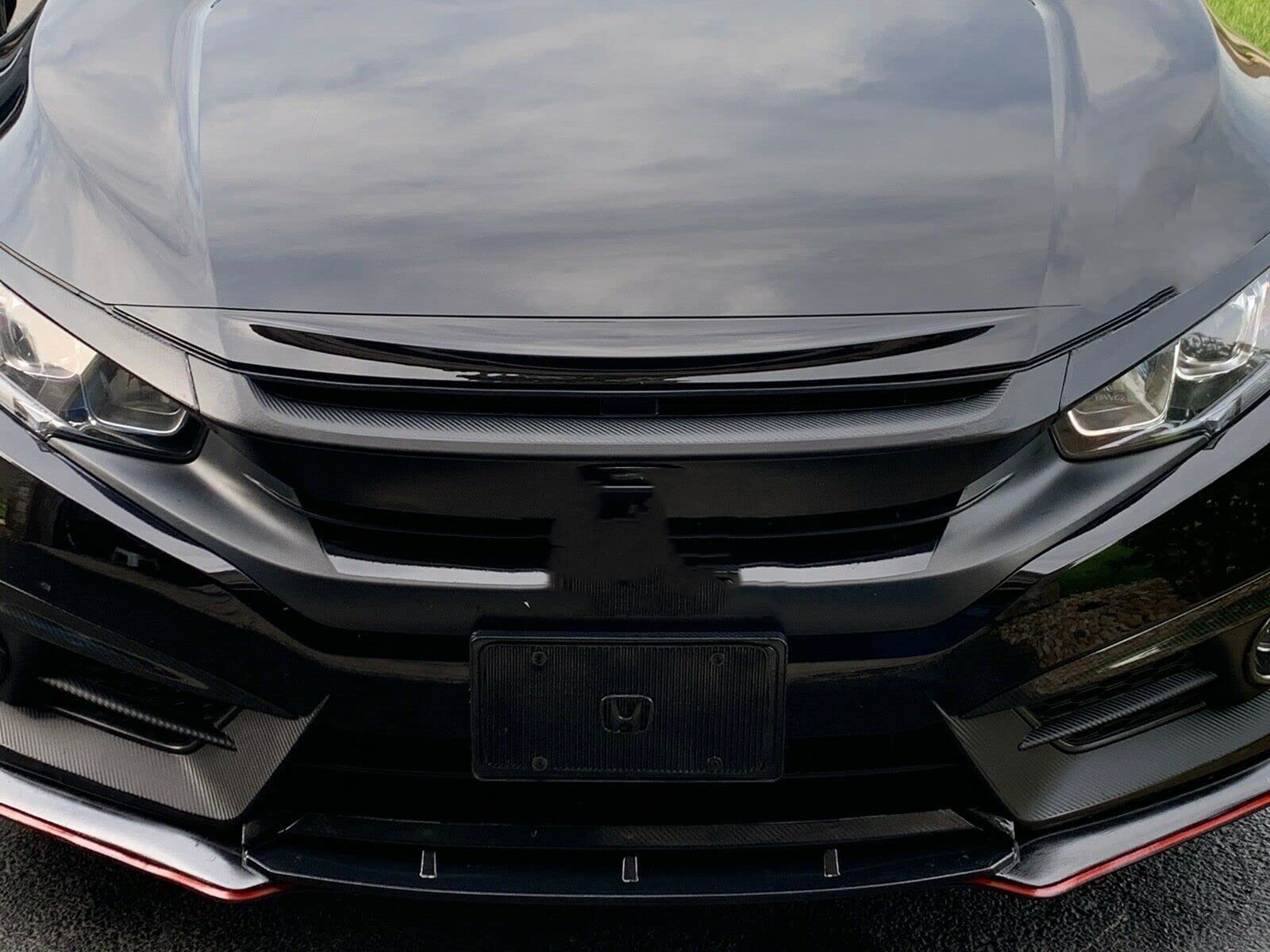 ECOTRIC front hood nose cover close-up gloss showcases premium finish