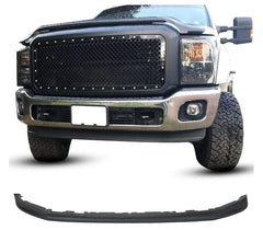ECOTRIC front-lower bumper valance on F-250, front view, adds rugged protection.