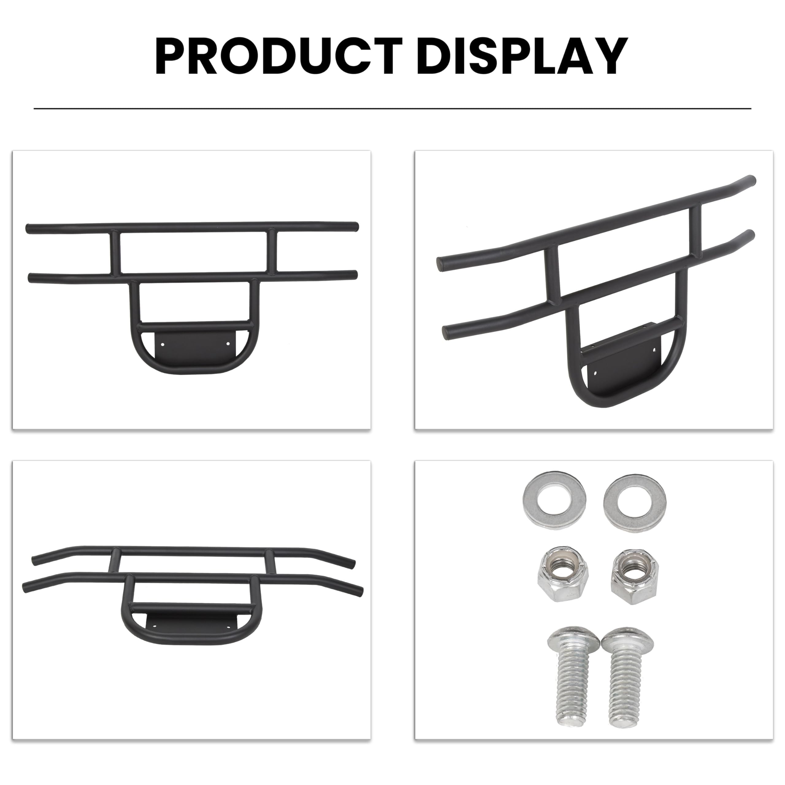 GOLF CART front guard adds protection and style.