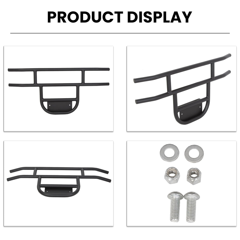 GOLF CART front guard adds protection and style.