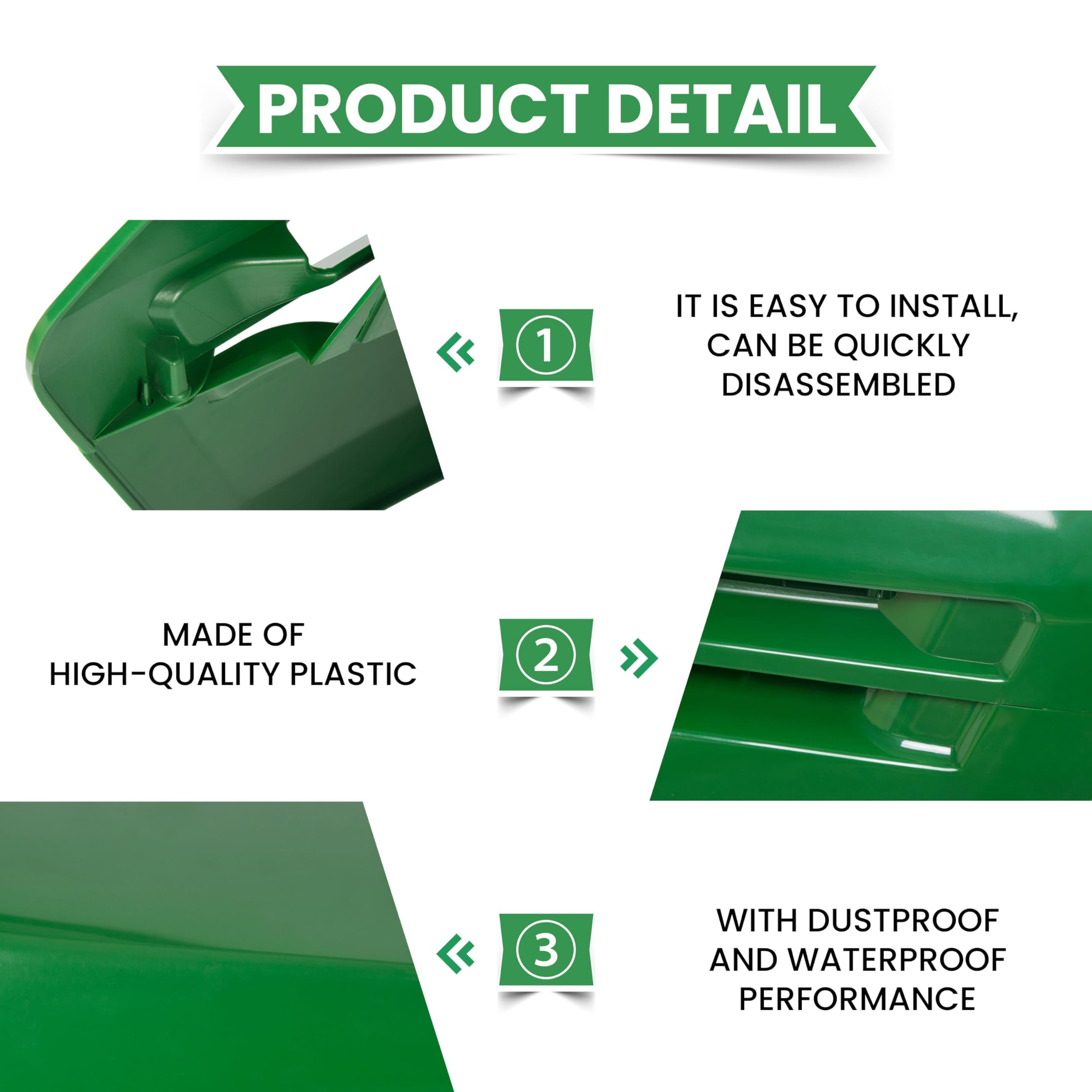 ECOTRIC hood appearance upgrade enhances the mower's overall look.