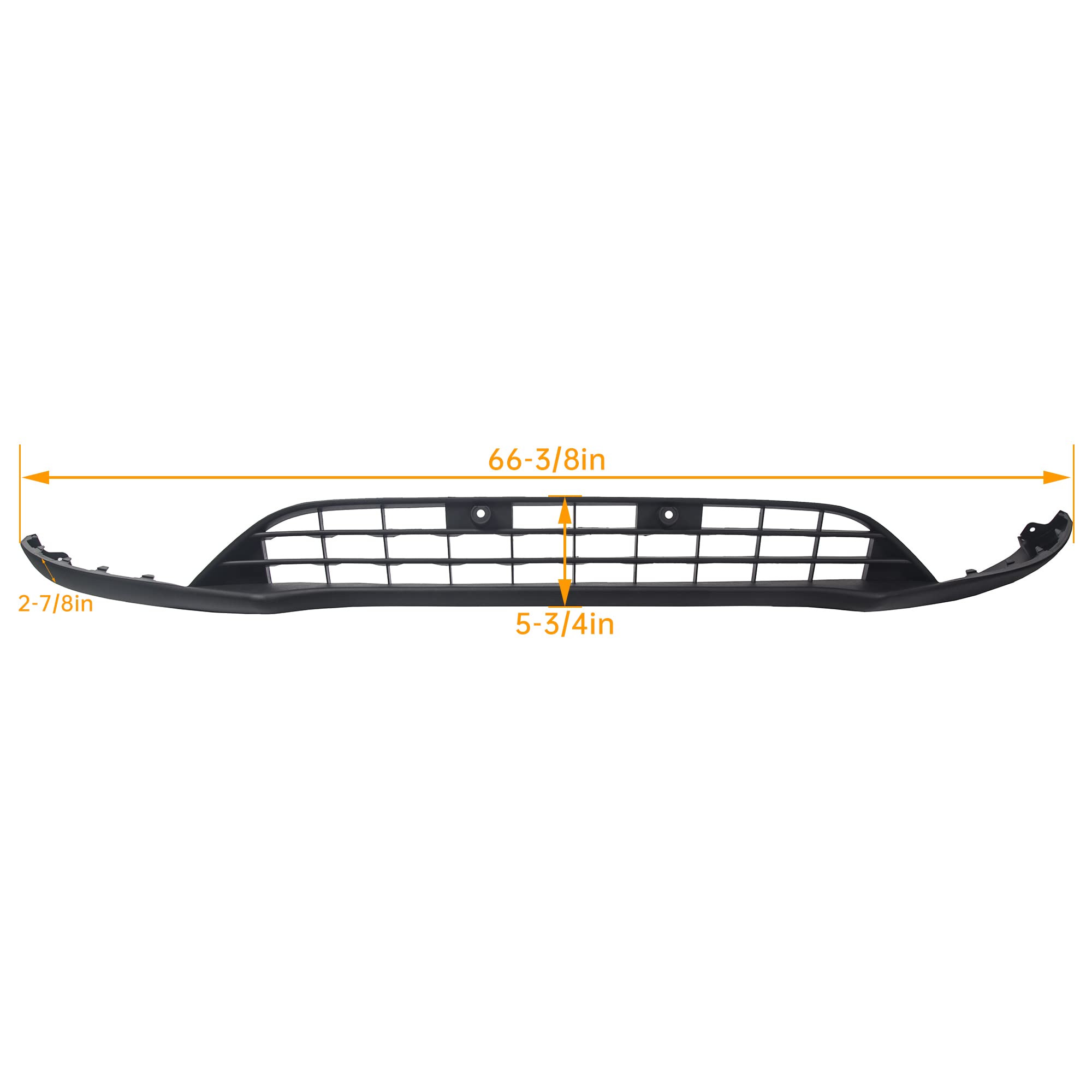 Close-up of ECOTRIC lower grille material for Ford Focus 2015-2018
