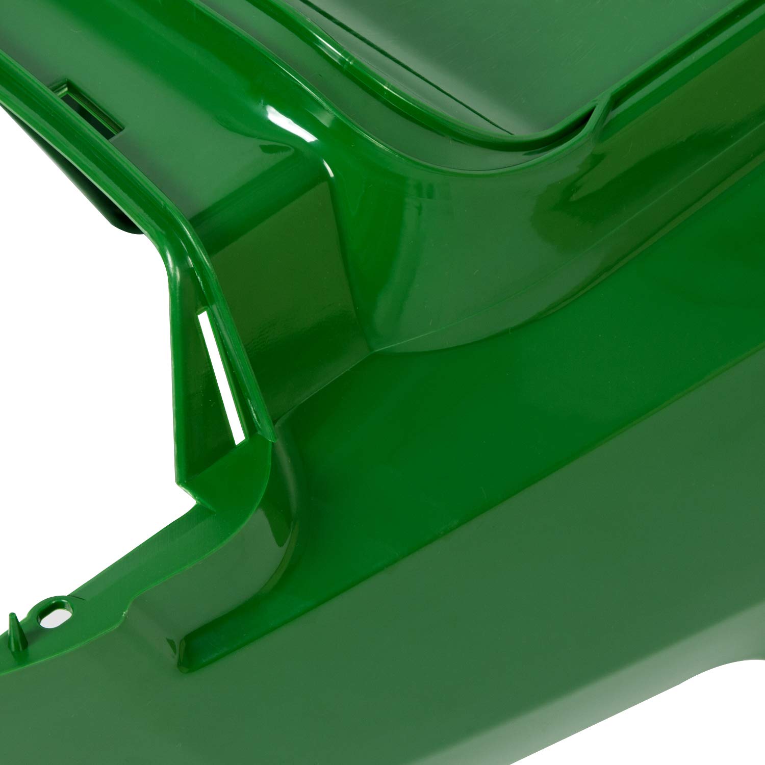 ECOTRIC lower hood kit for John Deere GX325 offers robust construction and improved visibility while mowing