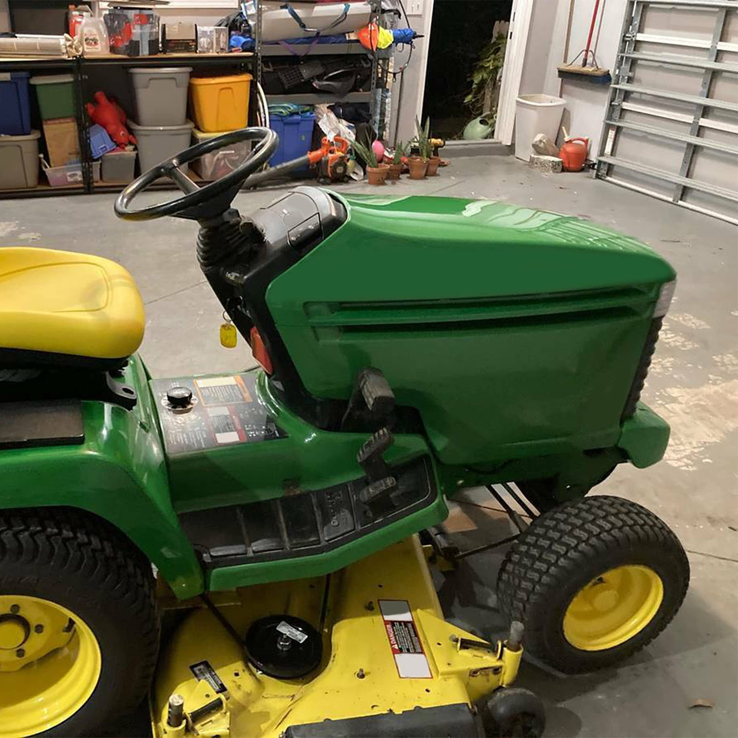 ECOTRIC lower hood kit for John Deere LX277 delivers solid durability and easy substitute for worn parts