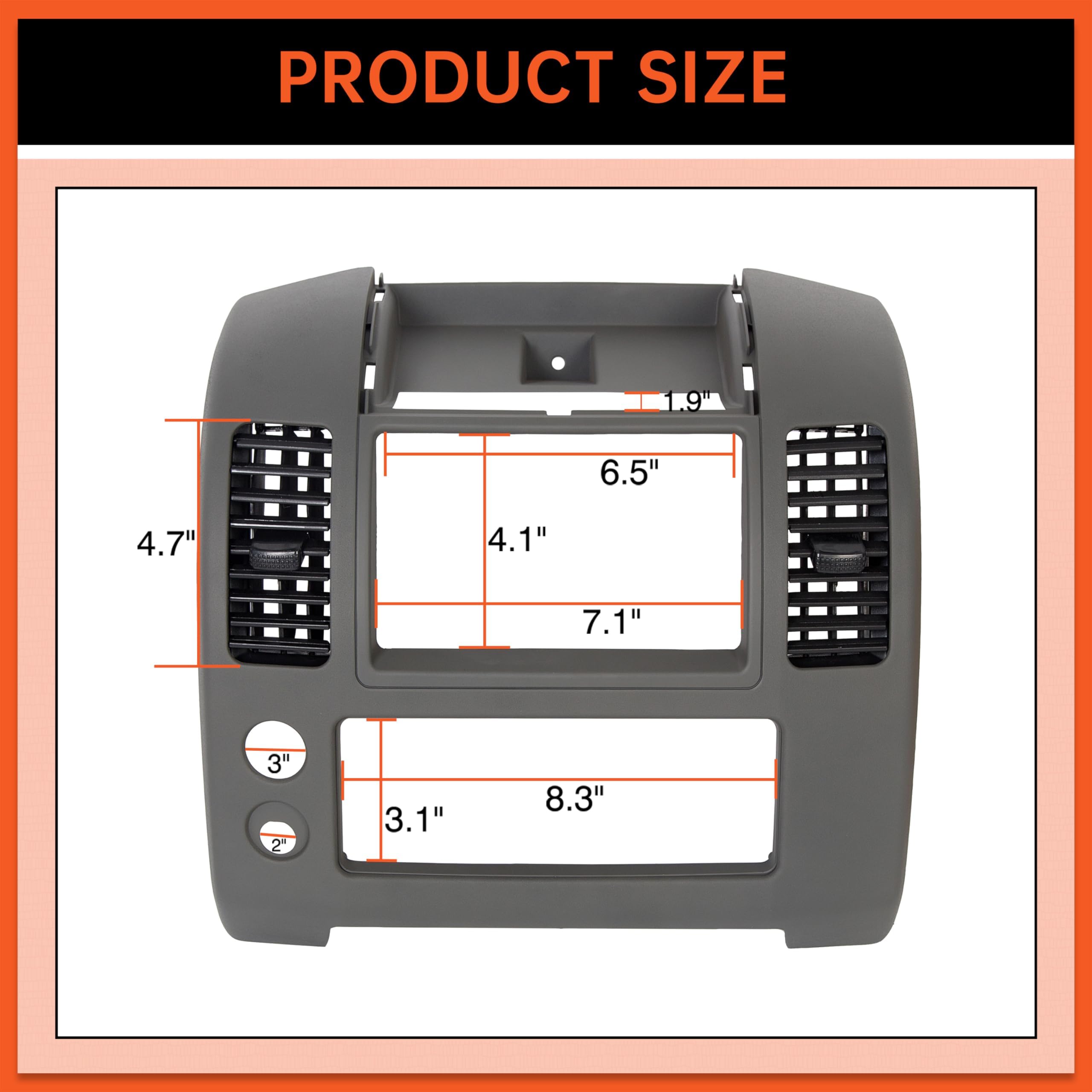 ECOTRIC Nissan Frontier dashboard assembly for 2005-2020 boosts interior cohesion.