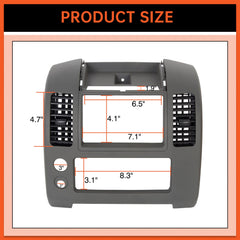 ECOTRIC Nissan Frontier dashboard assembly for 2005-2020 boosts interior cohesion.