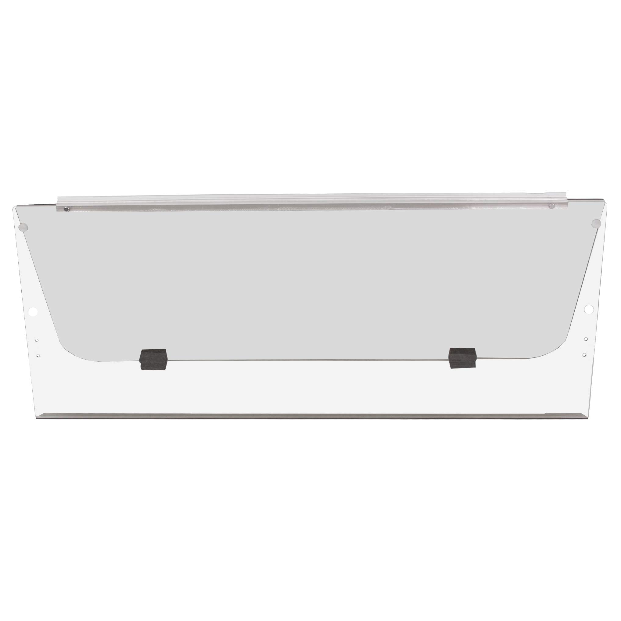 ECOTRIC no-drilling-required windshield with included mounting hardware.