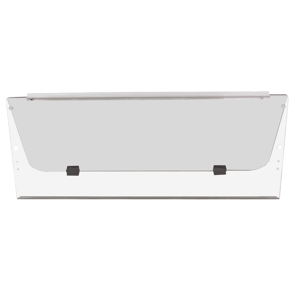 ECOTRIC no-drilling-required windshield with included mounting hardware.