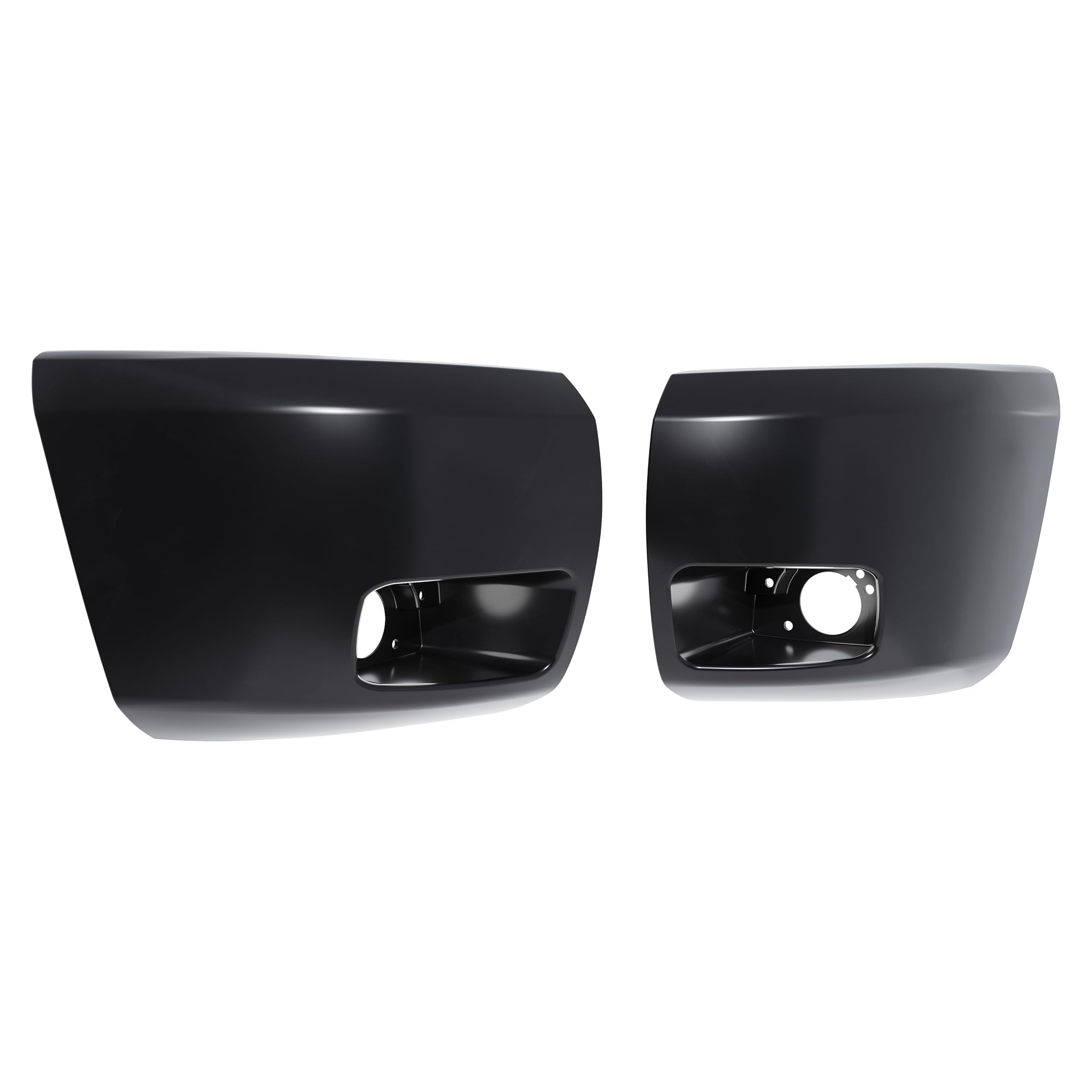 ECOTRIC passenger-side bumper extension end cap for balanced restoration