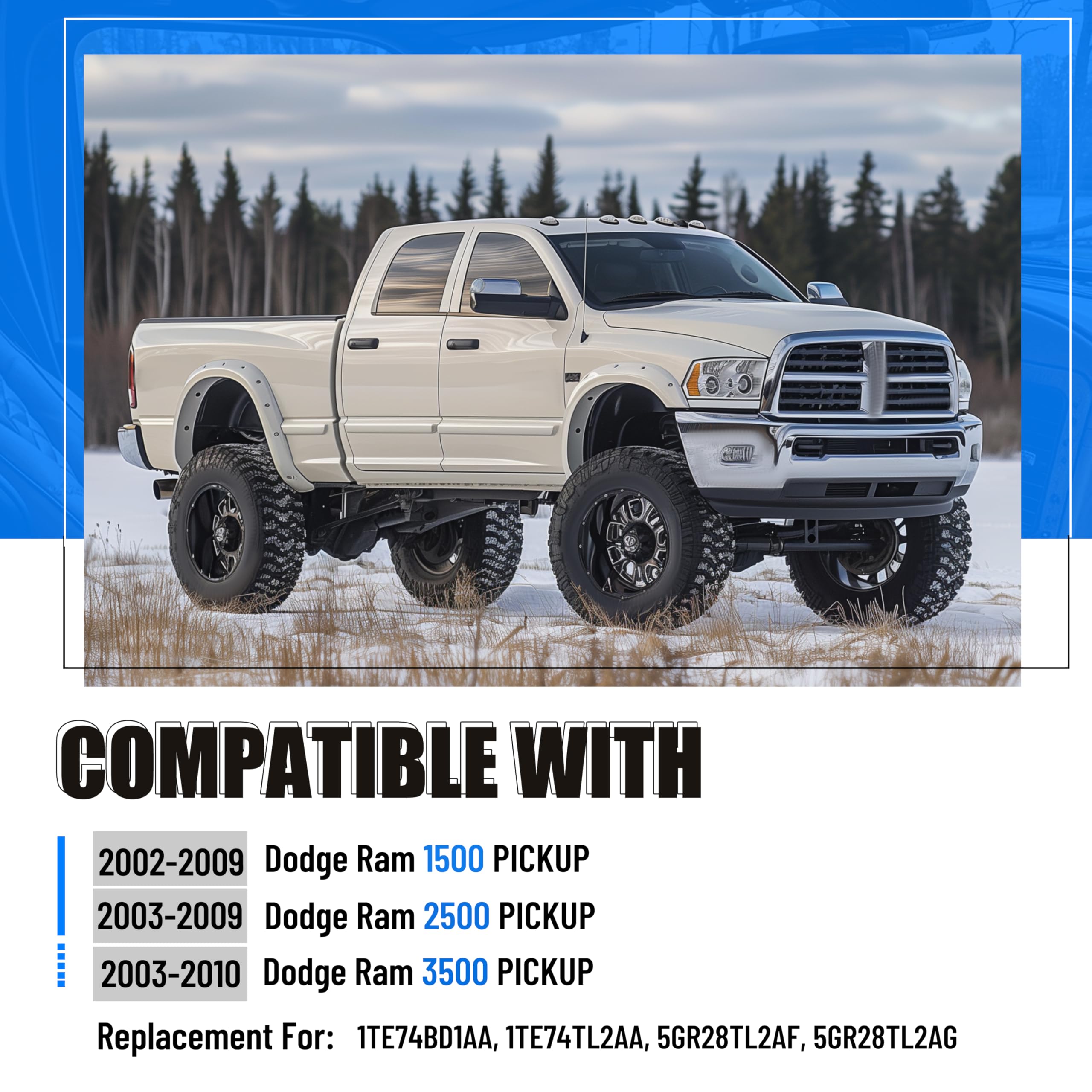 ECOTRIC passenger-side grab handle shown from a side view for Dodge Ram