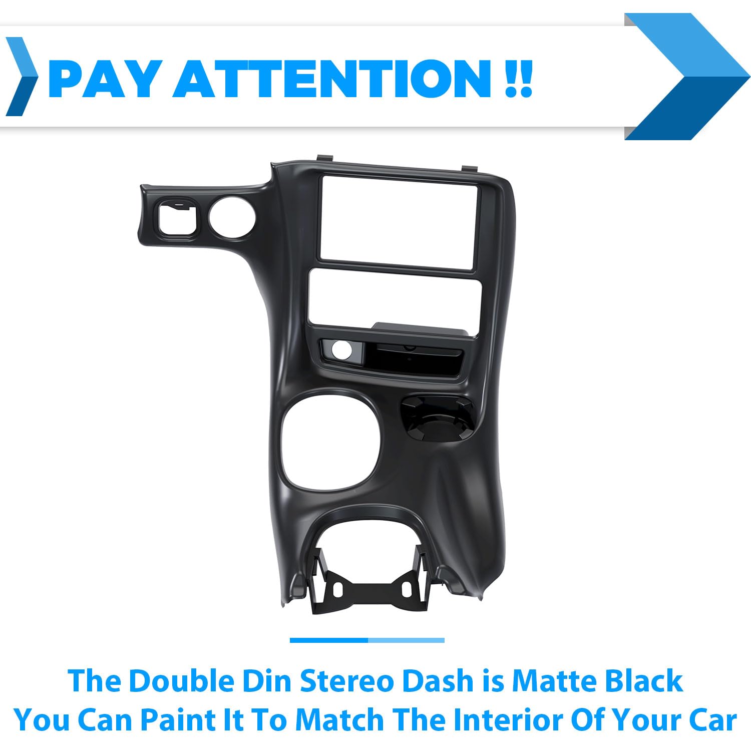 ECOTRIC radio trim panel for Corvette C5 interior enhancement