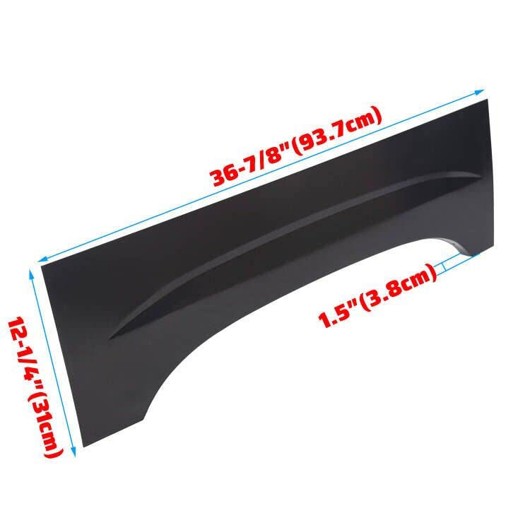 ECOTRIC rear bed wheel arch panel right side restores outer edge