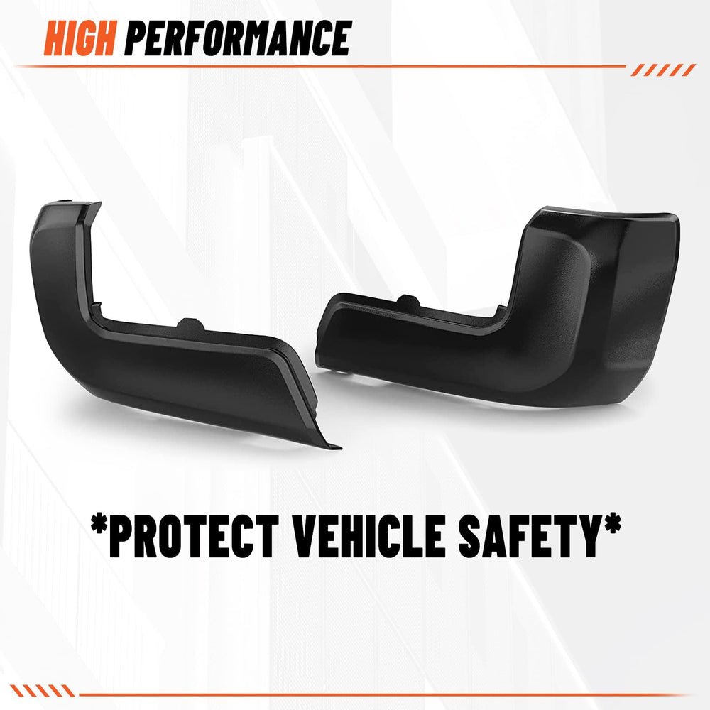 ECOTRIC rear bumper end cap snap-in design close-up for easy installation