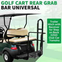 ECOTRIC rear-seat safety grab bar fitment enhances stability for back-seat passengers.