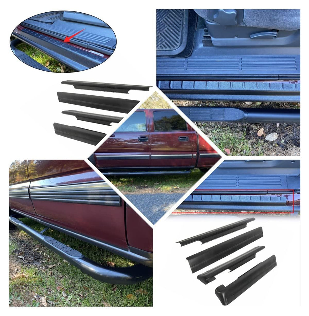 ECOTRIC Rocker Panel Guard under-door coverage enhances truck protection
