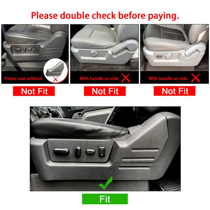 ECOTRIC black seat trim panel bezel highlights durable plastic finish