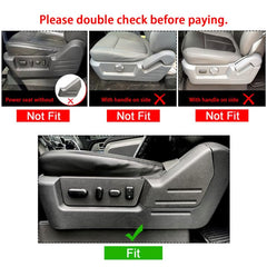 ECOTRIC black seat trim panel bezel highlights durable plastic finish