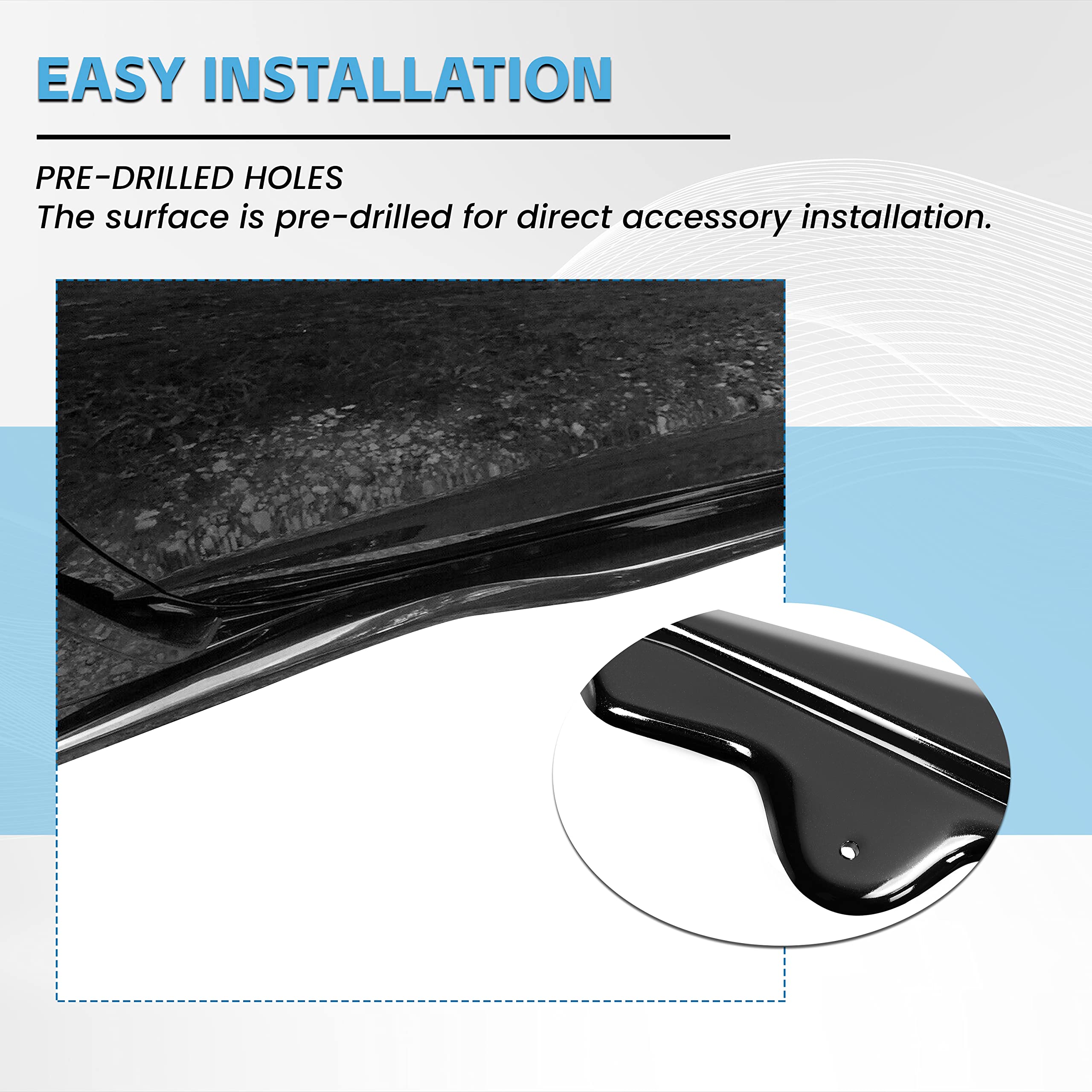 ECOTRIC weather-ready design withstands varied driving conditions.