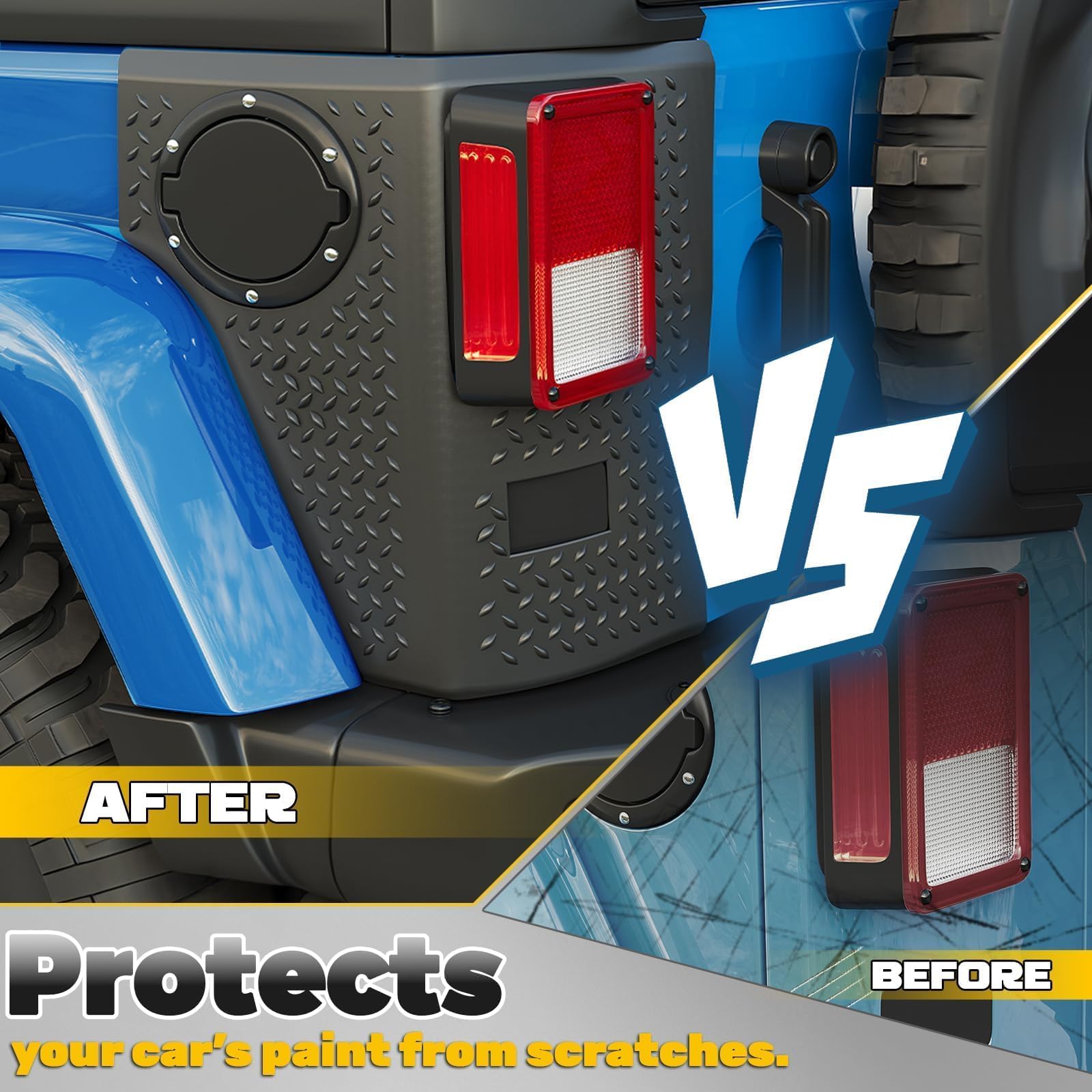ECOTRIC textured matte finish enhances rugged off-road appearance