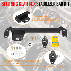 ECOTRIC stabilizer bar kit for Dodge Ram 4x4 installation visuals