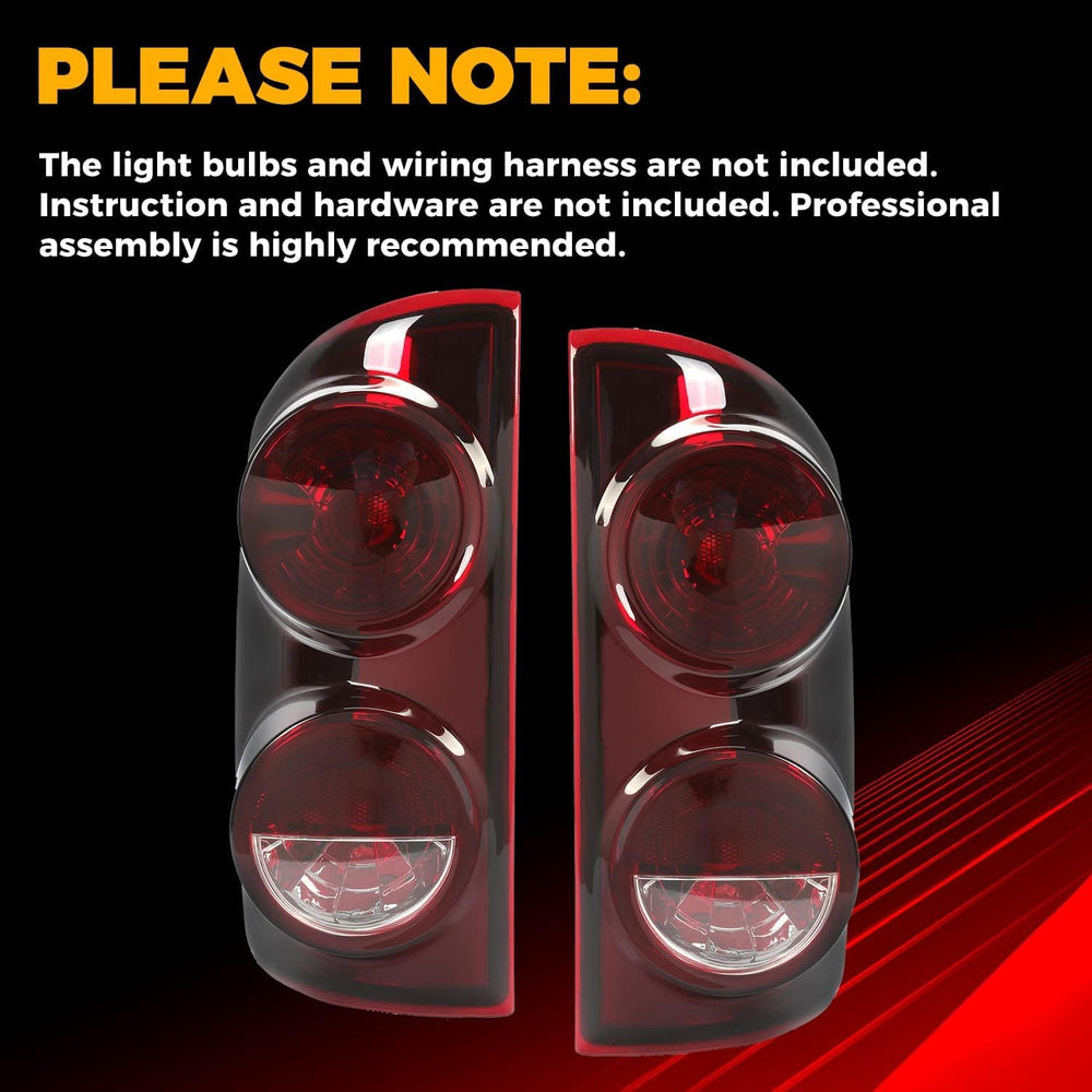 ECOTRIC RAM 2500/3500 left tail light with smoky lens for signal clarity