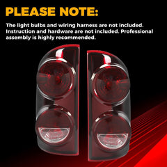 ECOTRIC RAM 2500/3500 left tail light with smoky lens for signal clarity