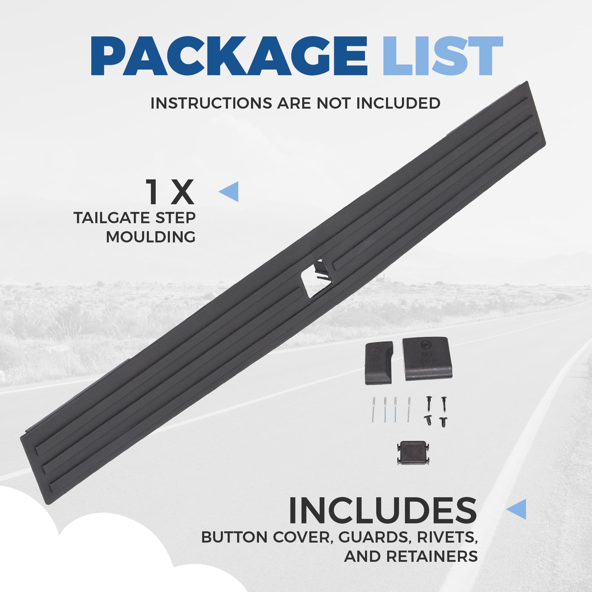 ECOTRIC tailgate edge protection molding showcases rugged look on F-150