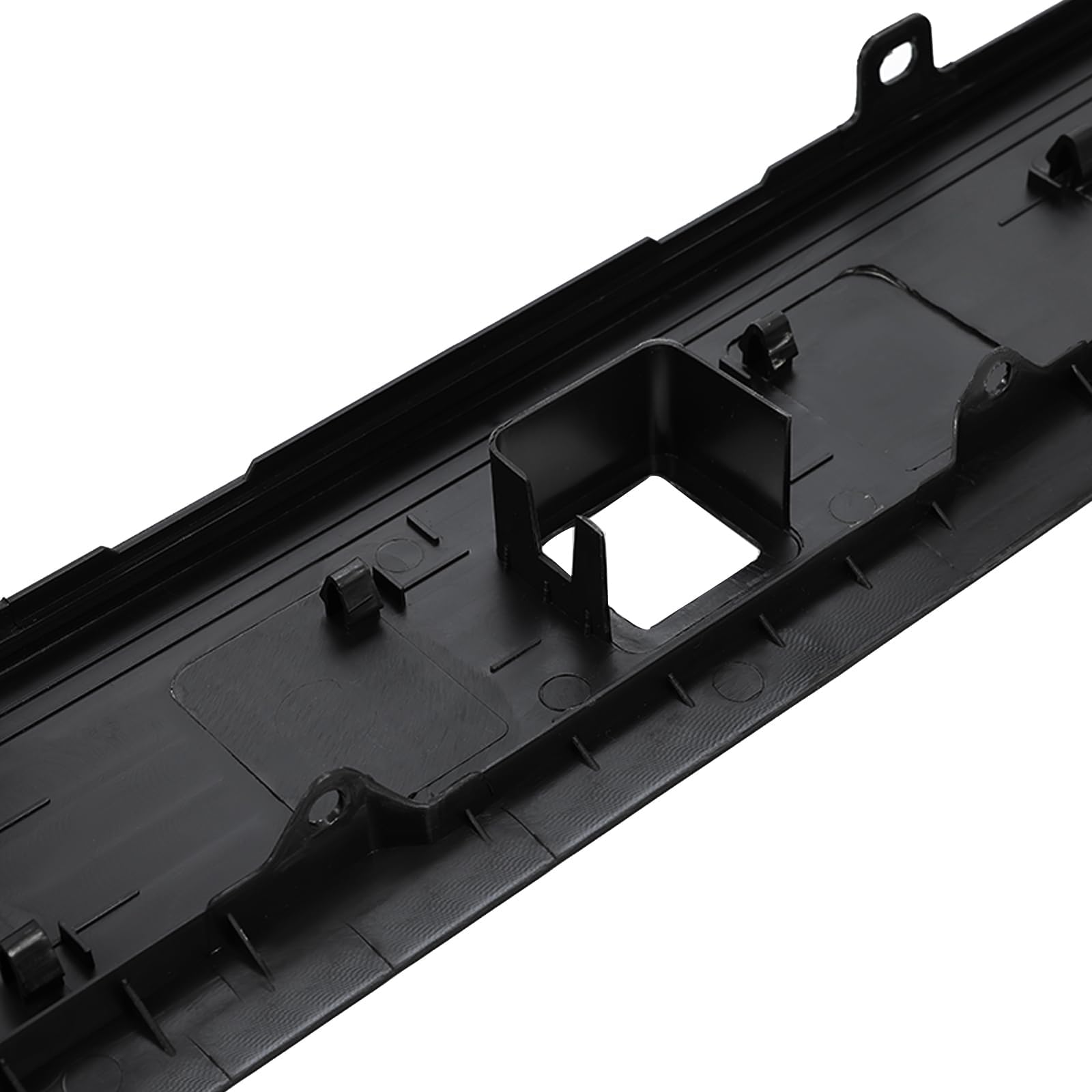 ECOTRIC tailgate molding cap protects rail edges from damage during loading.