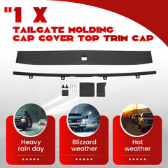 ECOTRIC tailgate molding cap release button enables easy removal for maintenance.