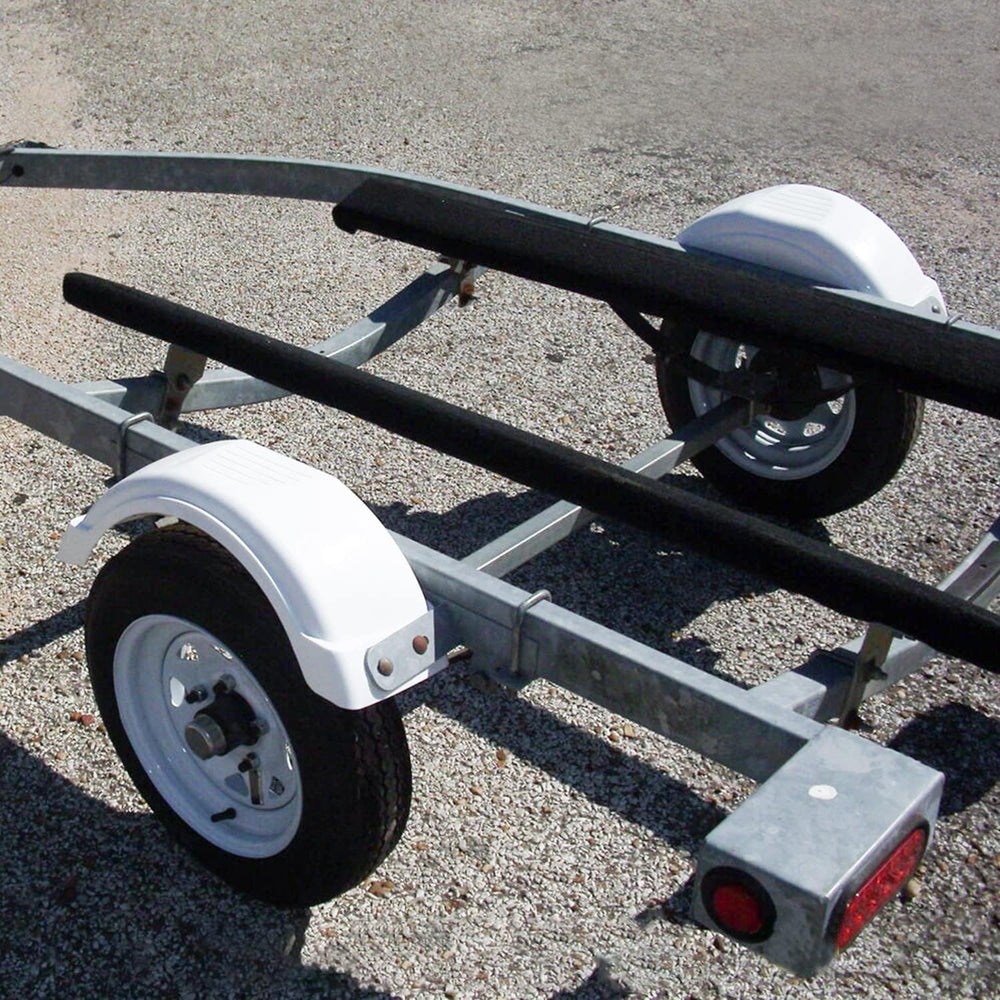 ECOTRIC trailer fender 300 lbs capacity supports secure top step use