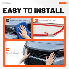 ECOTRIC upper bumper molding trim enhances the front-end detail.