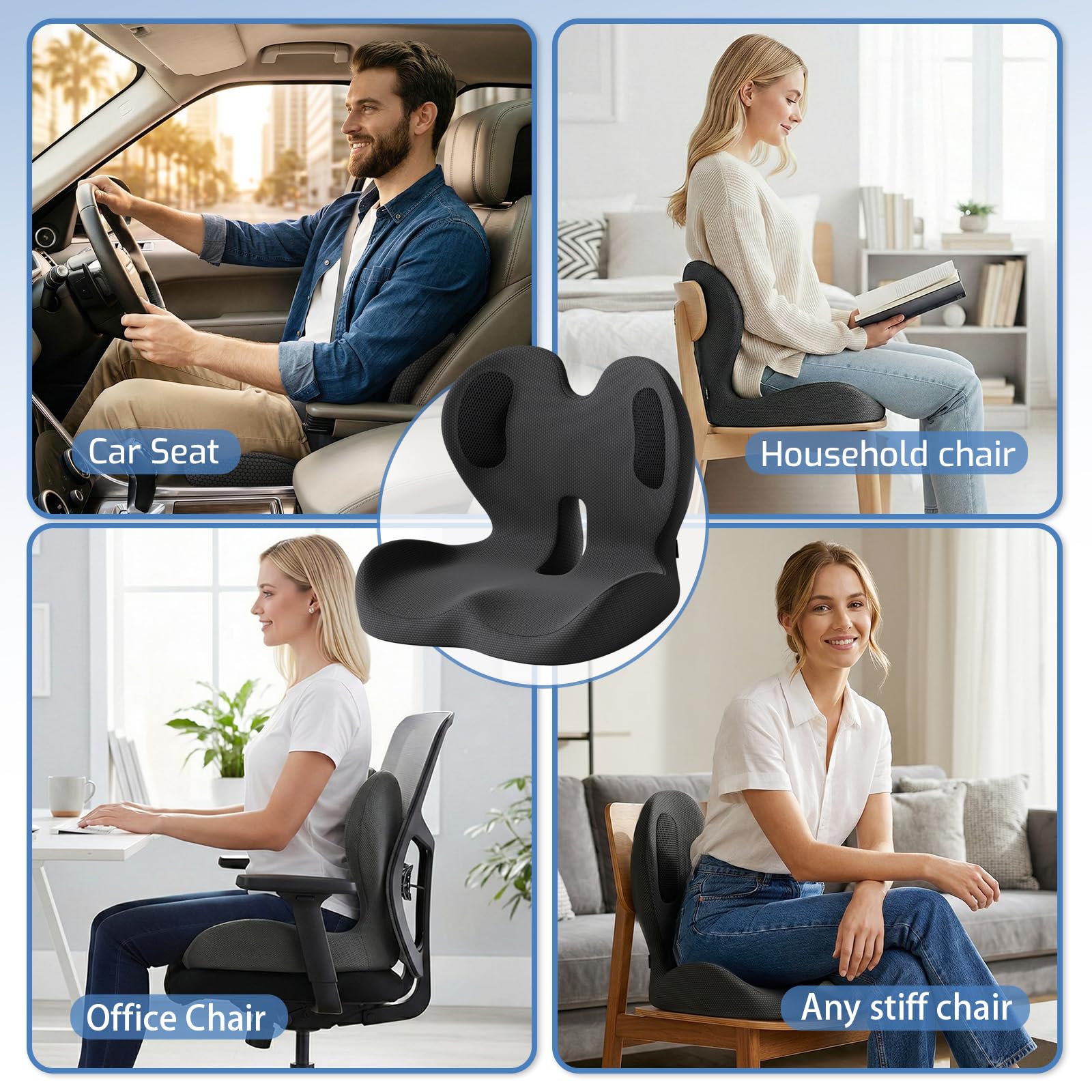 ECONVCE seat cushion makes a thoughtful gift for long-sitting professionals.