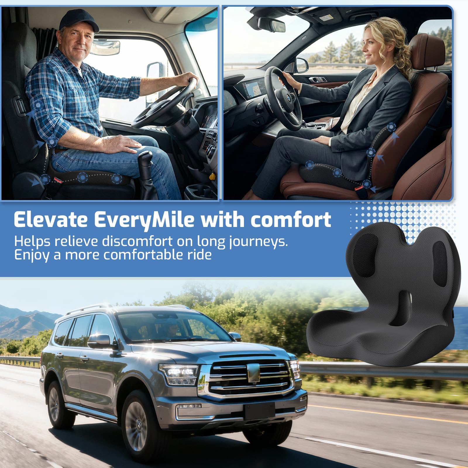 ECONVCE cushion with removable cover easy to clean.