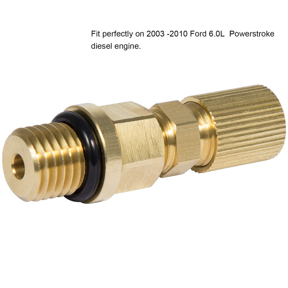 E-cowlboy Schrader valve close-up for accurate readings