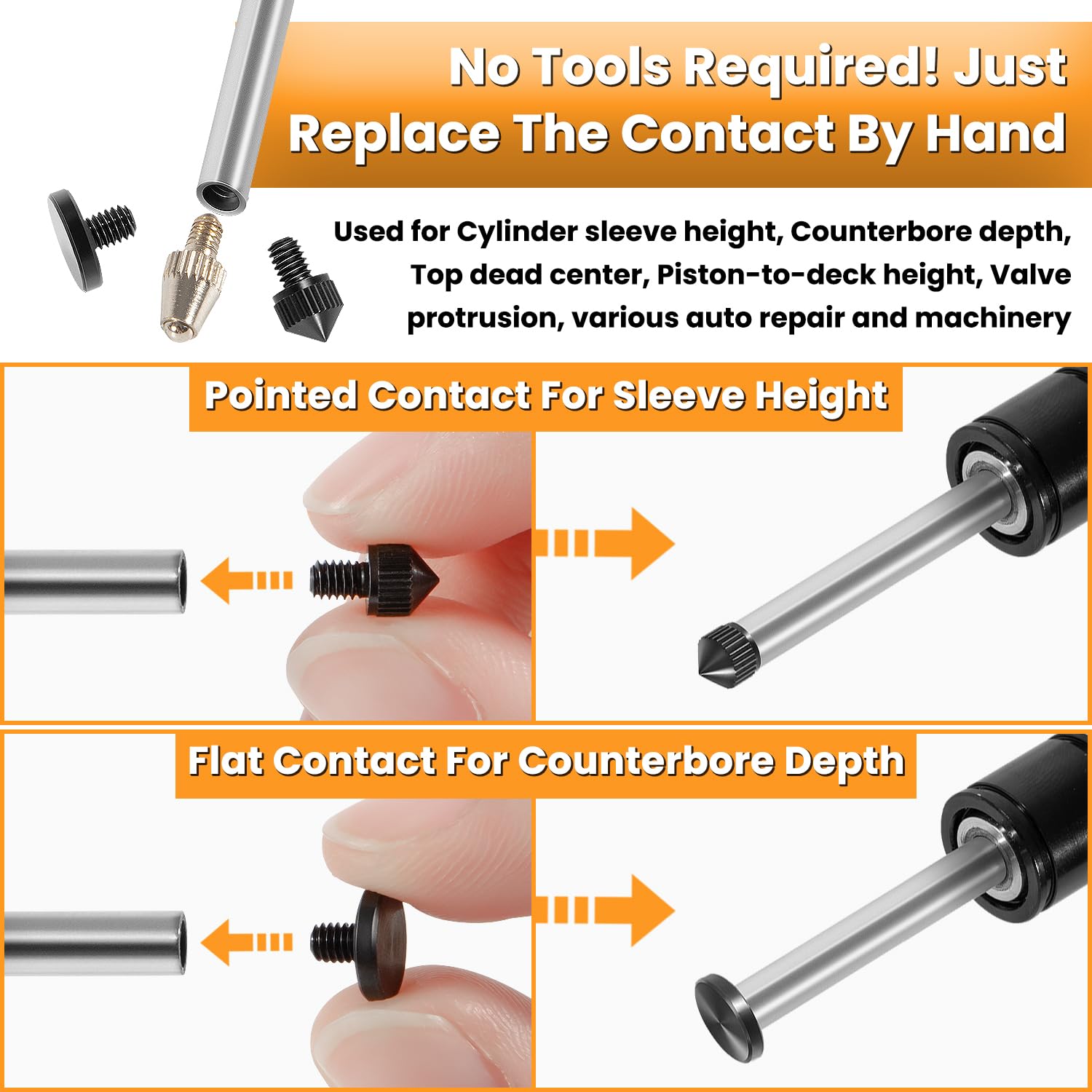 E-cowlboy 6434 dial indicator base assembly for stability