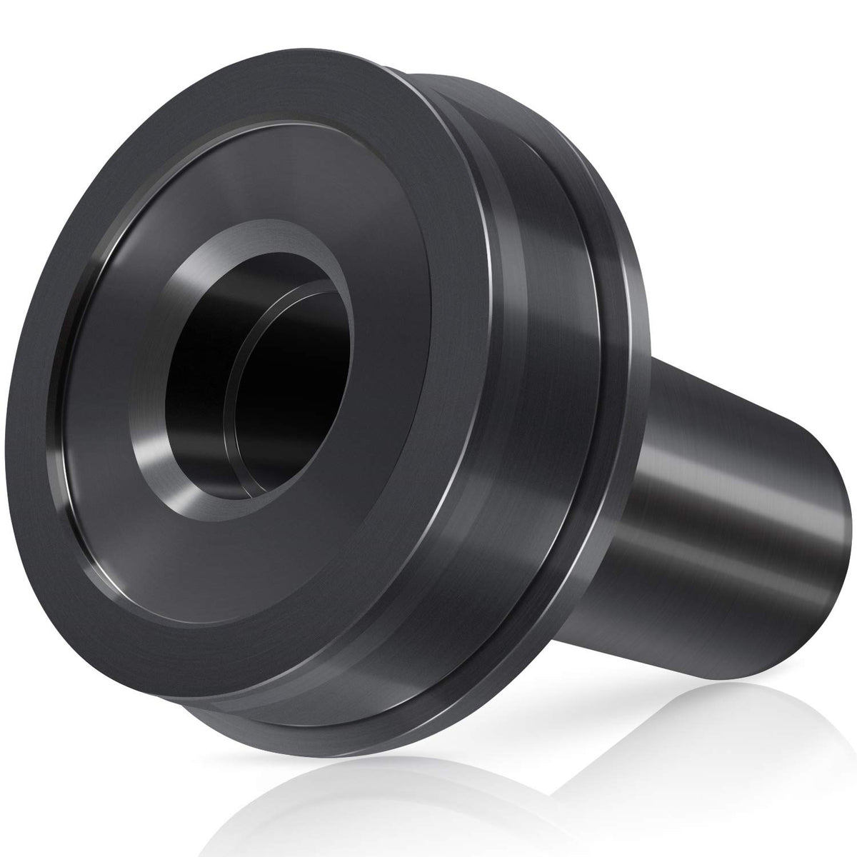 E-cowlboy 6697 front axle vacuum seal installer demonstrates precise hub seal placement for Ford.
