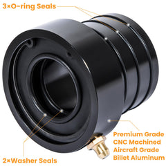E-cowlboy double-protection seals block mud and water.