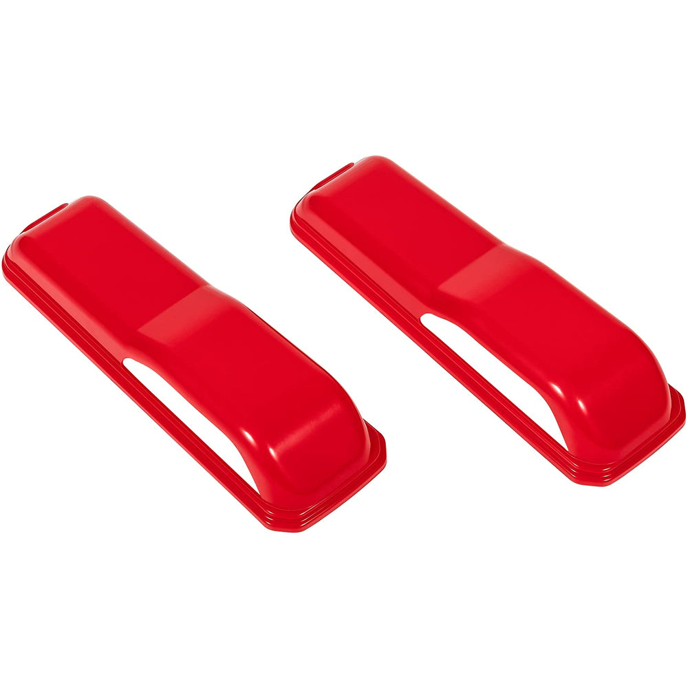 Exterior decoration hinge cover by E-cowlboy adds refined look and protection