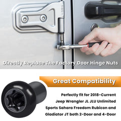 CNC machined steel with black anodized finish enhances durability and appearance.